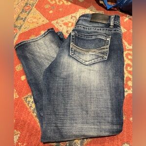 Warehouse One Relaxed Straight Denim Jeans